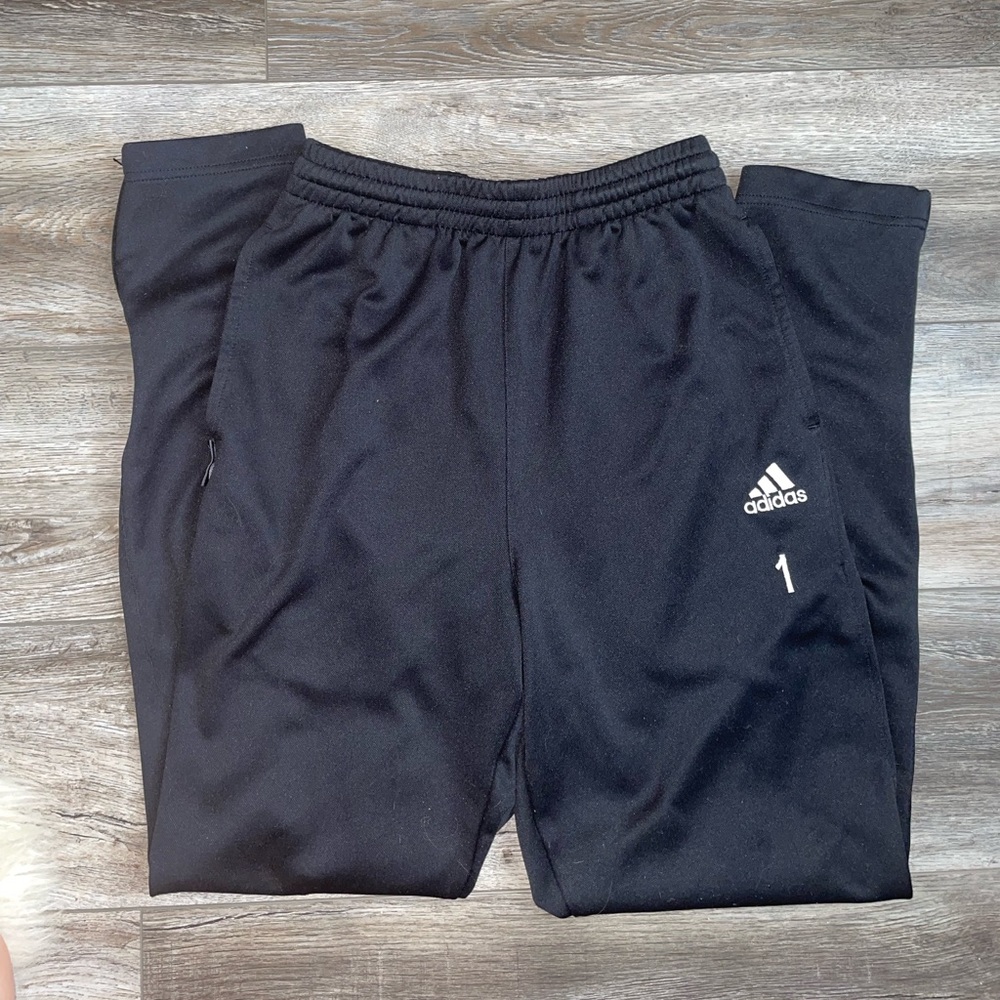 women’s black adidas joggers